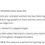 Free People Movement NWT NWT  Inspire Buti Logo Tee In White Combo Photo 5