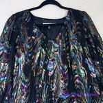 Trina Turk New! CELESTIAL DRESS silk blend mini length, size XS Photo 5