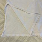 LNA  Women’s Double Side Slit White T-Shirt: Size S Photo 1