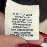 Floreat Anthropologie Charente Lace Overlay Skirt 6 Black Photo 5