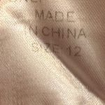 Tadashi  Collection Brown Shell 100% Silk Chiffon V-Neck Twist Front Sz 12 Photo 13