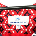 Southern Tide peyton swing dress size medium sleeveless red white blue cayenne Photo 3