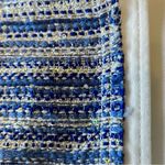 Ramy Brook Tweed Skort, size 10 blue and white, NWT Photo 9