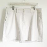 Nike  Golf light tan Tour Performance Dri-Fit Golf Skirt sz 14 Photo 5
