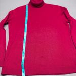 Isaac Mizrahi  Red Turtleneck Cashmere Sweater Photo 5