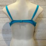 Ymi Women's Light Blue Twist Front Padded Bikini Top Size XL Photo 8