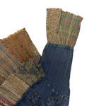 Young Threads Ruffle Patchwork Boho Denim Cardigan M Whimsiboho Western Hippie Blue Size M Photo 4