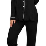 Amazon Black Pajama Set Photo 0