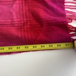 Nordstrom 100% Cashmere Scarf Red and Pink Photo 5