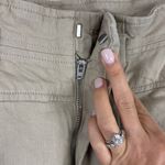 Gap  Paper Bag Waist Cropped Ballon Leg Khaki Pants Size 6 Photo 2