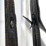 Coach  Sonoma Drawstring Natural Grain Chocolate Brown Leather Bag Photo 6