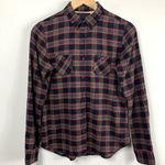 Scotch & Soda  Maison Scotch Red Plaid Shirt Crochet Elbows Photo 0