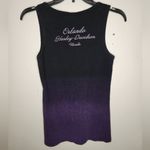 Harley Davidson black and purple ombre tank size M Size M Photo 2