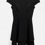 B Darlin B. Darlin Little Black Dress | Size XS | Tiered Skirt + Bow Back Detail Photo 0