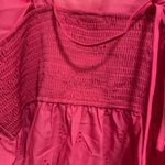 Womens Hot Bubblegum Pink Eyelet Tank Top XL Bust 40” 42” 44” Beach Barbie Photo 5