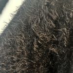 Black Rivet  Women's Fuzzy Black Cardigan Photo 7