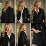 Frank & Eileen  Tee Lab Belfast Sweatshirt Peacoat Black Double Breasted  F295 Photo 8