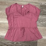 Wishlist Sz S So Cute Knit Top In Mauve Pink Ties At Waist Photo 0
