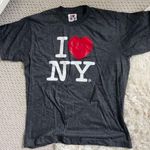 Rafia Tees USA I Love New York T Shirt Grey  Photo 0