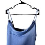 We Wore What  Slate Blue Cowl Midi Dress NWT Size 2 Photo 2
