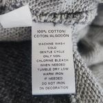 Loft Purple Jewel Embellished Grey Relaxed Sweatshirt Photo 9