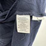 Loft  size XS navy blue one shoulder mini dress bow detail on shoulder‎ soft Photo 5