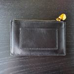 Madewell The Organic Leather Hardware Zip Card Case Black Photo 3