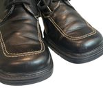 Naturalizer Vintage  Square Toe Chunky Heel Lace Up Leather Oxford, Sz 6 Photo 4