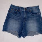 Madewell Jean Shorts Women’s 28 High Rise Blue Denim Stretch Summer Beach Photo 1