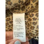 J.Crew Women's Leopard Print Button-Up Shirt - Size Large Photo 4