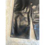 Max Mara S   Wide Leg Pants Women's Black High Waist Seam Size XL Photo 5