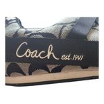 Coach -HARMONIE SNEAKERS-SIZE 7.5 Gorgeous classic black strappy sneakers, slip on design with canvas fabric, excellent condition Photo 14