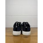 Birdies  Navy Blue Glitter Platform Sneakers Women's Size 7 Lace-Up Photo 2