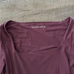 Abercrombie & Fitch Abercrombie Purple Bodysuit Photo 1