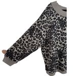 easel NWT  Los Angeles Animal Print Long Sleeve Hacci Knit Top Size 3X Leopard‎ Photo 10