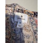 Dress Barn  Floral Print V-Neck 3/4 Blouse Size 1X Photo 6