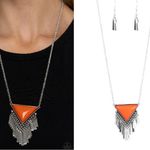 Paparazzi - Badlands Bonanza - Orange Bead NEW. Photo 0