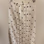 Zac and Rachel Woman Sleeveless Blouse Size 2X White With Gray Polka Dots Photo 3