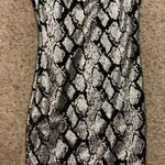 Windsor Glitter Snake Skin Cocktail Dress Photo 2