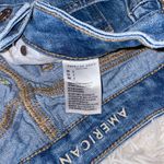 American Eagle Mom Short with embroidered little flowers Photo 1