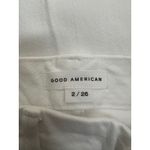 Good American Good Legs Straight White Jeans Size 2/26 NWT High Rise Photo 7