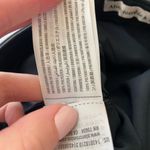 Abercrombie & Fitch NWOT  women’s black faux‎ leather ruched zip miniskirt medium Photo 5