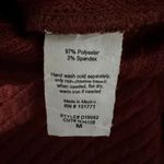 Kaileigh Caroline Knit Fitted Ribbed Sleeveless Midi Dress Textured Red NWOT M Photo 6