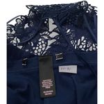 Victoria's Secret  Blue Satin Lace Bodysuit Women Size XS | 51-31* Photo 2