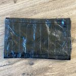 Vintage Black Genuine Eel Skin Clutch Photo 1