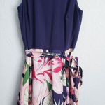 Vince Camuto  Tropical Floral Handkerchief Dress Photo 3
