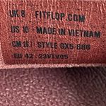 FitFlop Women's Lulu Shimmerweave Toe-Post Thong Sandals Clay Brown Size 10 Photo 7