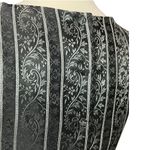 Vintage 90s Scott McClintock Top Womens 6 Black Brocade Floral Stripe Victorian Photo 3