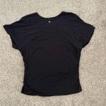 Athleta  with ease cinch short sleeve tee size XL black Photo 3