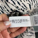 ZARA  ZW Collection Black & White Printed Cap Sleeve Button Up Dress Size M Photo 5